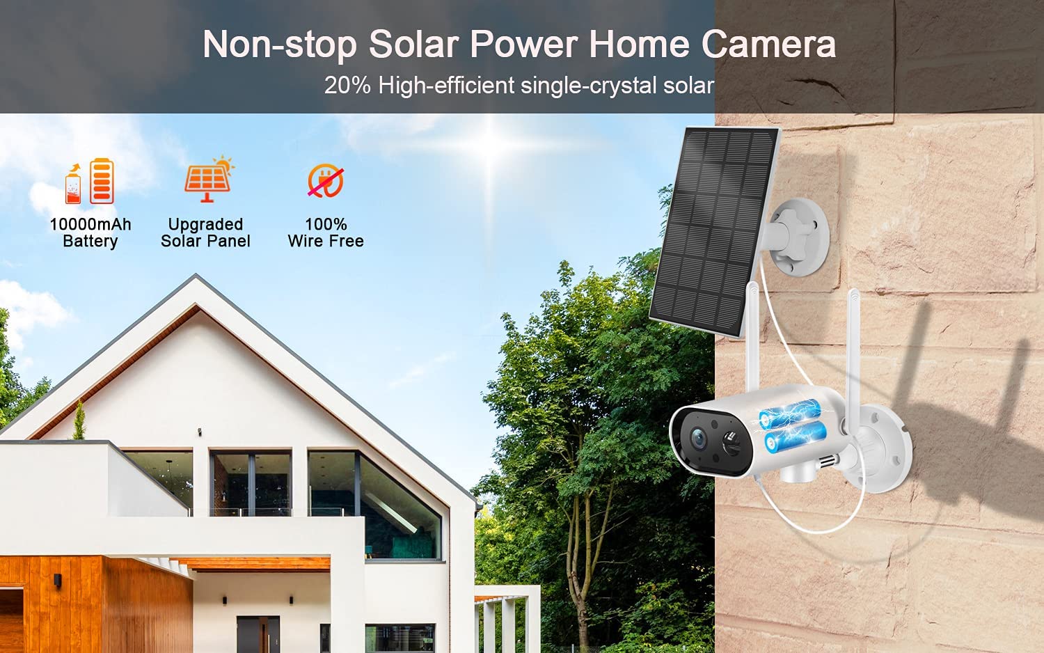 ANRAN S2 Pro 2K Solar Battery Camera - Image 3